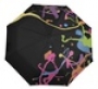  Зонты меняющие цвет "Кляксы" черный ID-19557 